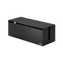 Черна и кафява кутия за зарядно устройство Уеб кабелна кутия - YAMAZAKI
