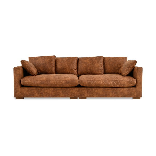 Диван в цвят коняк 266 cm Comfy – Scandic