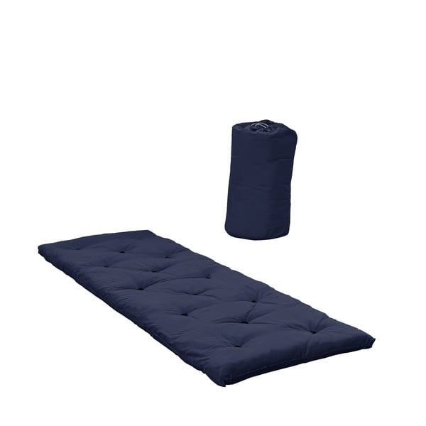 Тъмносин матрак за футон 70x190 cm Bed in a Bag Navy - Karup Design