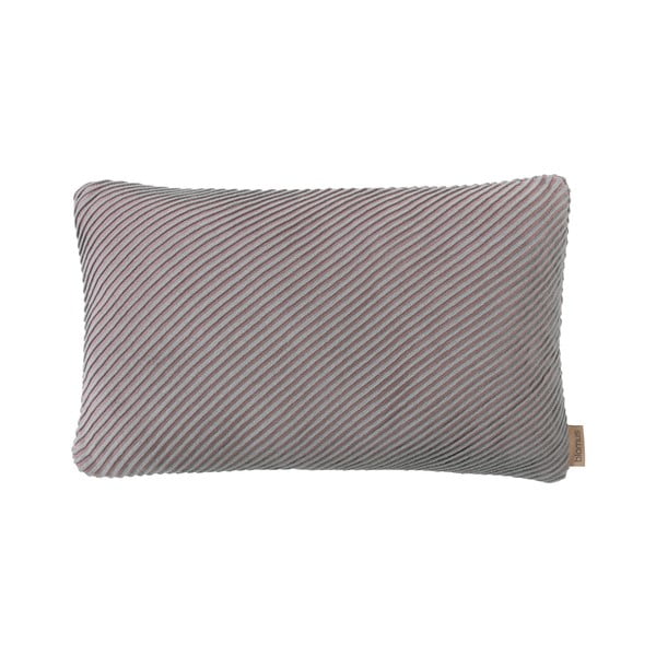 Розова и сива памучна калъфка за възглавница , 50 x 30 cm - Blomus