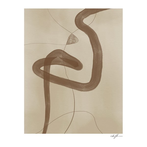 Постер 70x100 cm Two ways – Anna Johansson – The Poster Club