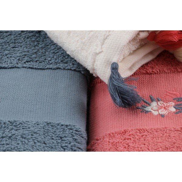 Памучни кърпи в комплект от 3 бр. от тери 50x90 cm Asorti – Foutastic-image-1