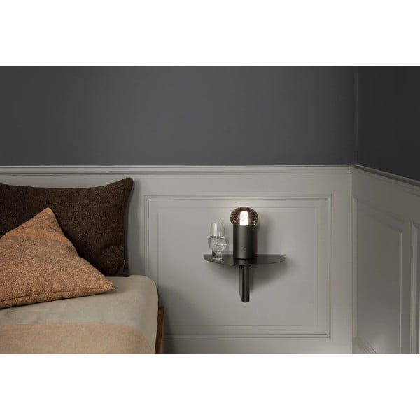 Сив стоманен стенен рафт 30 cm Oru – Blomus-image-1