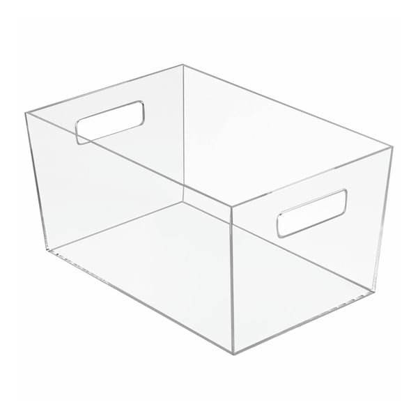 Прозрачна кутия за съхранение , 30,6 x 20,7 cm Clarity - iDesign