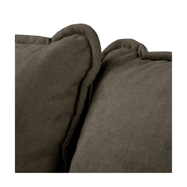 Кафяв ъглов диван (десен ъгъл) Beata - Ropez-image-1