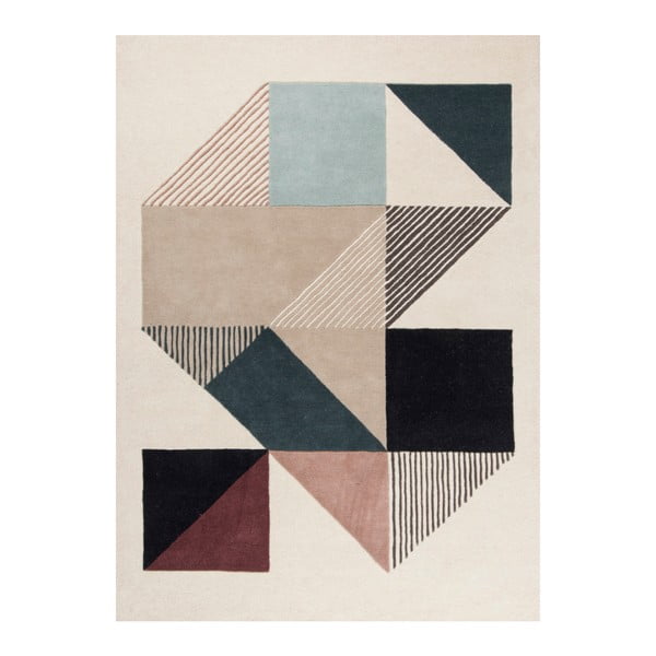 Ručně vyšívaný koberec Linie Design Mikill Mixed, 170 x 240 cm