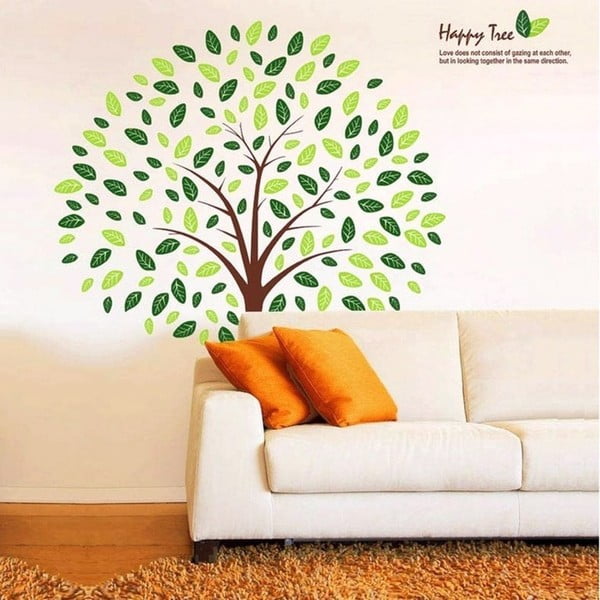 Стикер за стена "Щастливо дърво - Ambiance