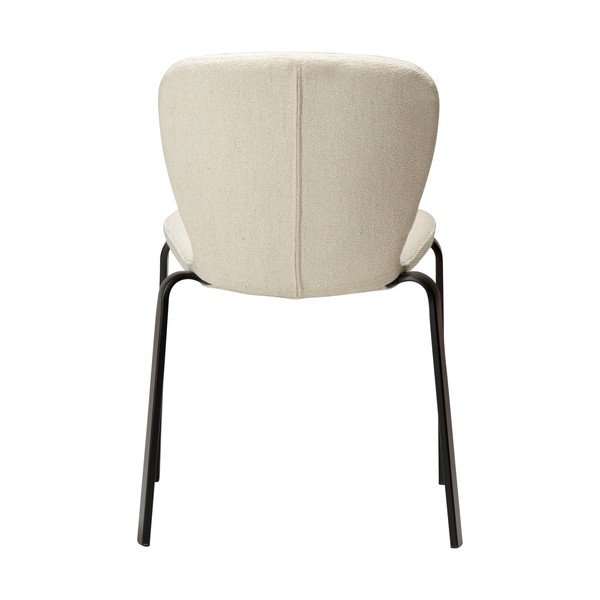 Кремав тапициран трапезен стол Heap – DAN-FORM Denmark-image-3