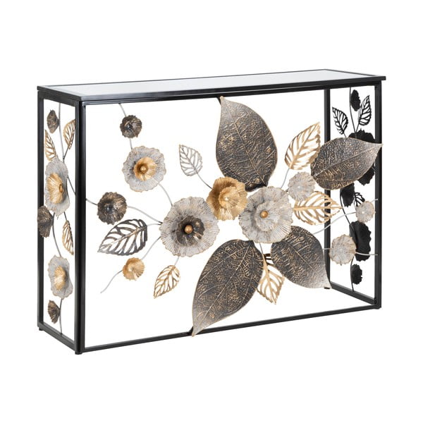 Черна конзолна маса 42x112 cm Glam Dark - Mauro Ferretti-image-3