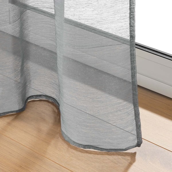 Сива завеса 140x240 cm Lissea – douceur d'intérieur-image-4