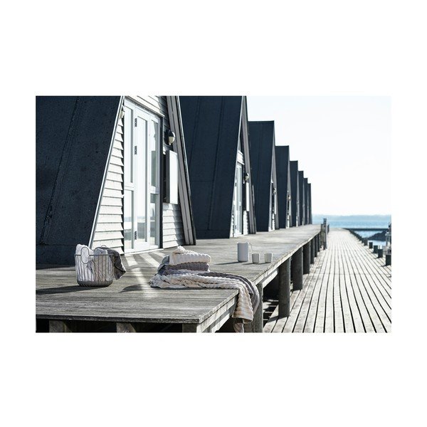 Светлосива памучна кърпа 70x140 cm Inu - Zone-image-3