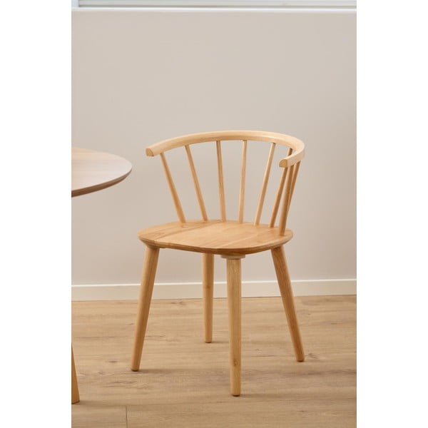 Трапезен стол в естествен цвят Ida – Actona-image-2