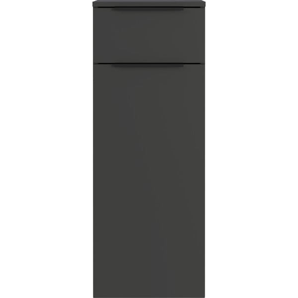 Висок висящ шкаф за баня в антрацитен цвят 36x93 cm Crandon - Germania
