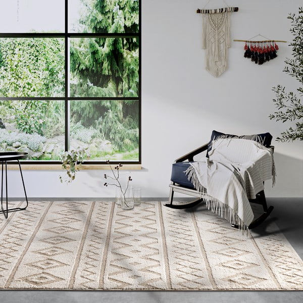 Бежов килим 200x280 cm Carpet Itinerance Beige – Elle Decoration-image-1