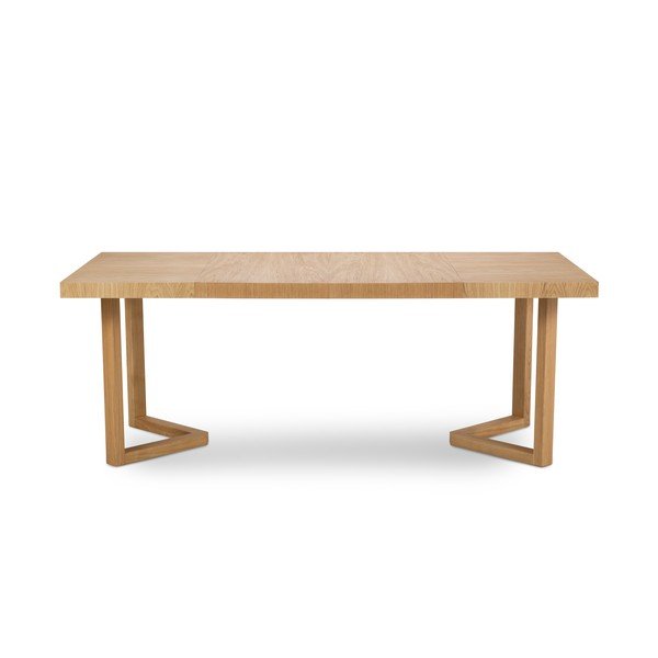 Rozkládací stůl z masivního dubového dřeva Windsor & Co Sofas Skarde, ø 100 cm-image-2