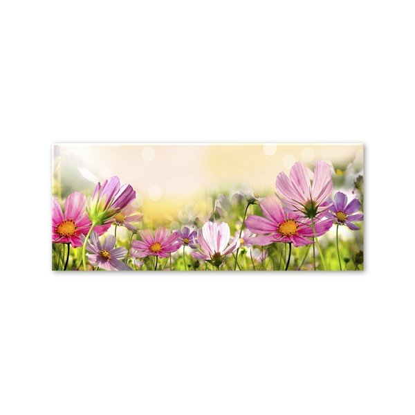 Изображение Glas Flowers Astry, 50 x 125 cm - Styler