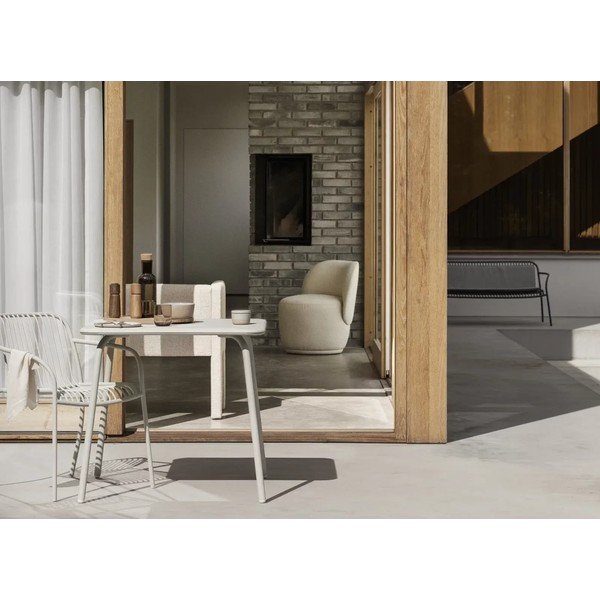 Метална градинска маса за хранене 80x80 cm Yua – Blomus-image-4