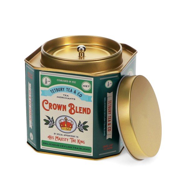 Метална кутия за чай Crown Blend – Rex London-image-2