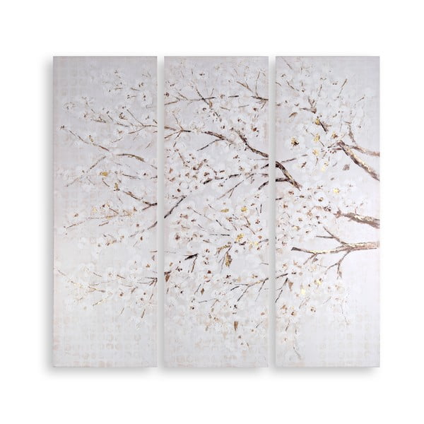 Картина за стена от 3 части Blossom Tree - Art for the home