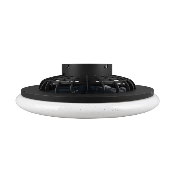 Матово черно LED осветително тяло за таван Stralsund – Trio-image-4