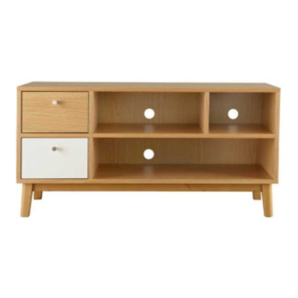 TV komoda v dubovém dekoru se 2 zásuvkami Jitona Merrik