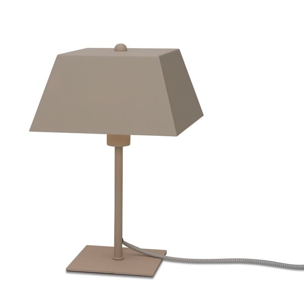 Бежова настолна лампа с метален абажур (височина 31 cm) Perth – it's about RoMi