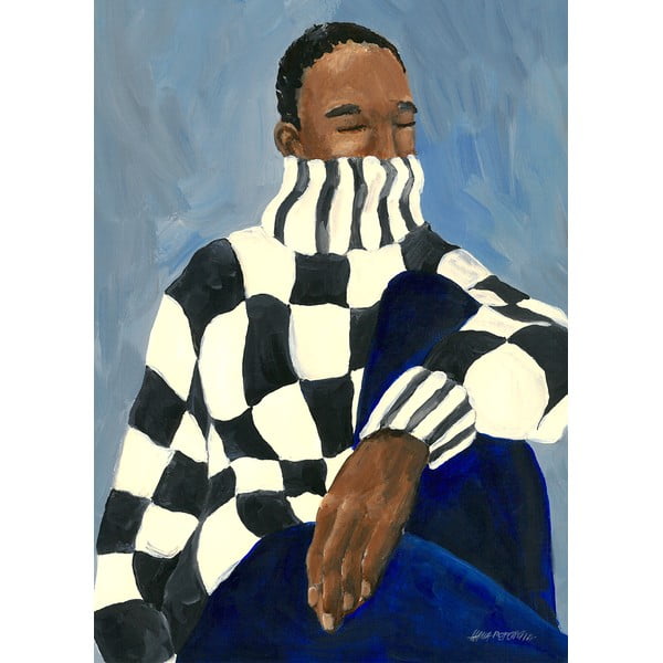 Постер 50x70 cm Check – Hanna Peterson – The Poster Club