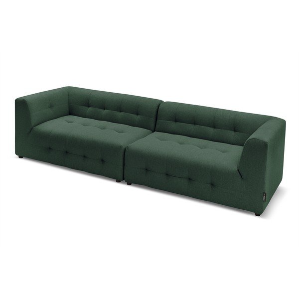 Тъмнозелен диван 324 cm Kleber - Bobochic Paris-image-3