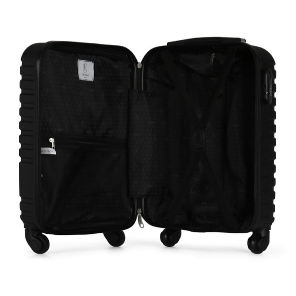 Mureo Valise Cabine черен куфар на колелца, 36 л - VERTIGO-image-4