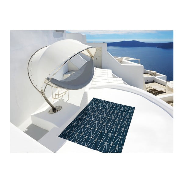 Син външен килим Casseto, 120 x 170 cm Nicol - Universal-image-3