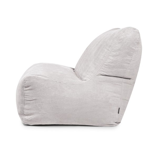 Кафяв пуф от рипсено кадифе Seat 100 Lounge – SLOWDOWN-image-3