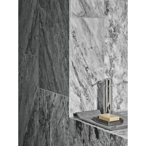 Стенен дозатор за сапун от неръждаема стомана в блестящо сребристо 100 ml Nexio - Blomus-image-4