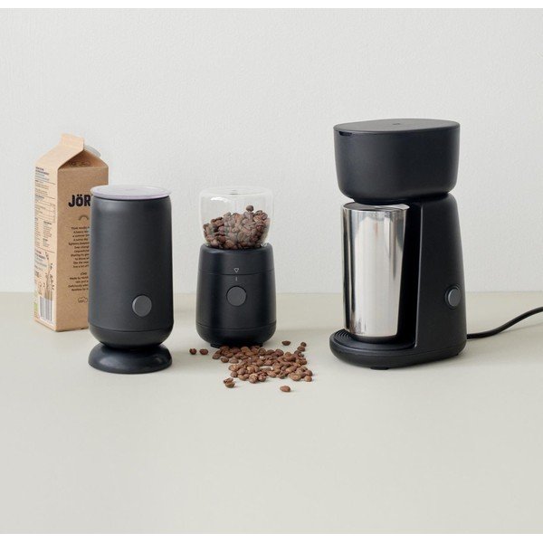 Черен пластмасов електрически миксер за мляко Foodie – RIG-TIG-image-1