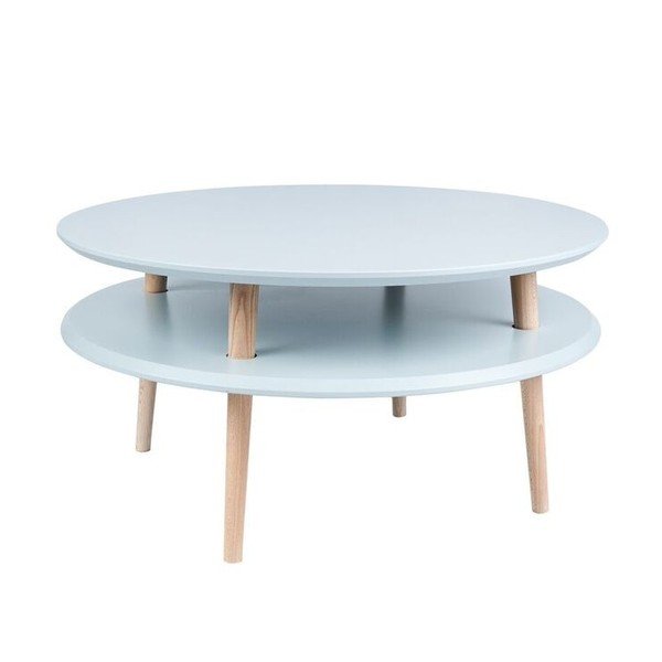Светлосива масичка за кафе UFO, ⌀ 70 cm - Ragaba