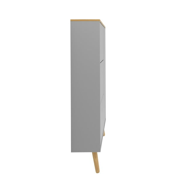 Сива закачалка за обувки с панти Dot - Tenzo-image-3