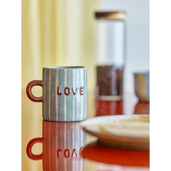 Светлосиня керамична чаша 325 ml Cherish – Bloomingville-image-2