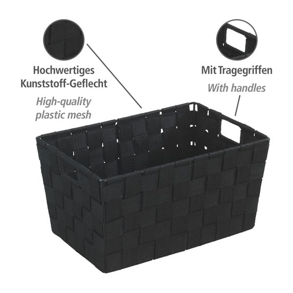 Черна кошница , 20 x 30 cm Adria - Wenko-image-3