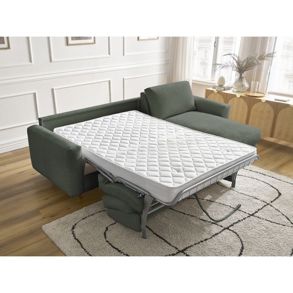 Зелен ъглов диван Nouveau Cocoone – Bobochic Paris-image-1