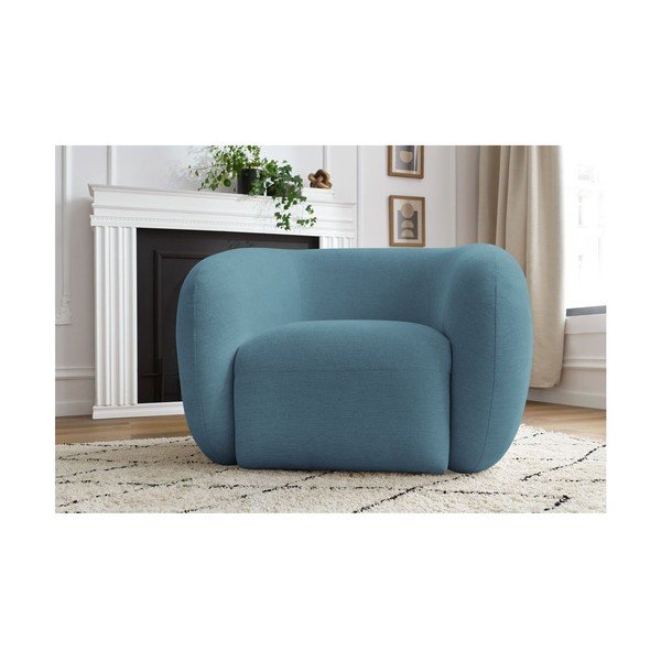 Синьо  кресло Celine – Bobochic Paris-image-1