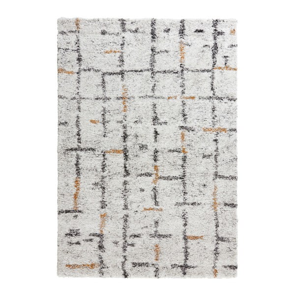 Кремав килим , 120 x 170 cm Grid - Mint Rugs