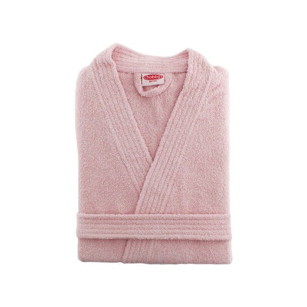 Dámský pudrově růžový župan Foutastic, vel. S/M