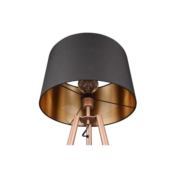 Кафява подова лампа с рафт (височина 152 cm) Colette - Reality-image-3