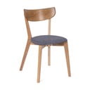 Дъбов трапезен стол със сива седалка Arch - Bonami Essentials