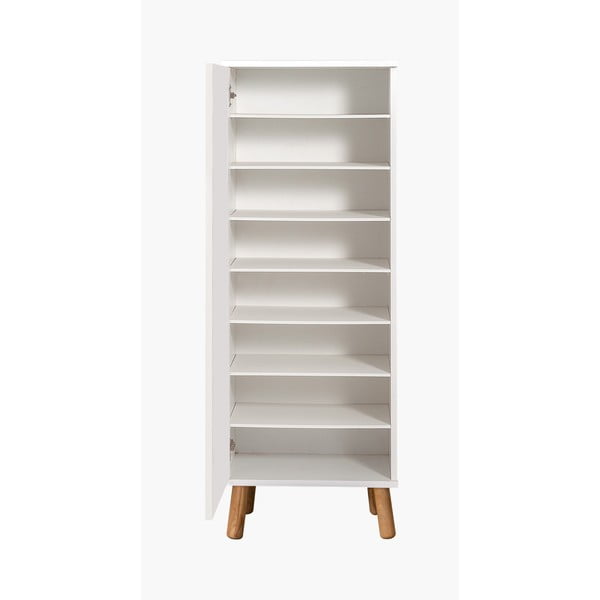 Бяло шкафче 50x135 cm Vegas – Kalune Design-image-1