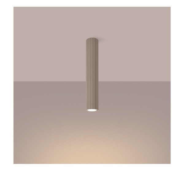 Кафяво-сив метален прожектор Gleam – Sollux-image-1