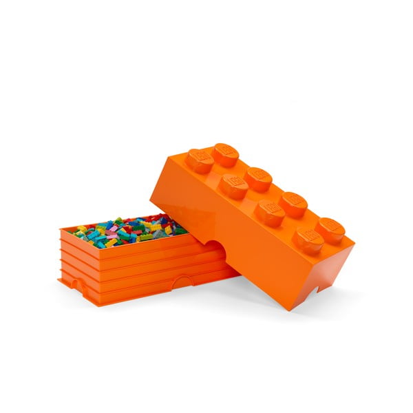 Оранжева кутия за съхранение - LEGO®