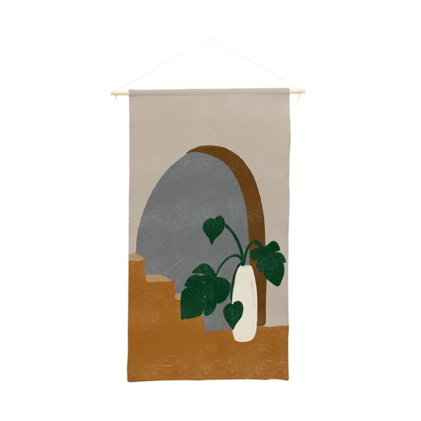 Текстилна декорация за стена , 90 x 140 cm Plants - Surdic