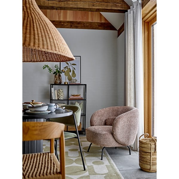 LED затъмняваща се настолна лампа в златист цвят с метален абажур (височина 35,5 cm) Niko – Bloomingville-image-1