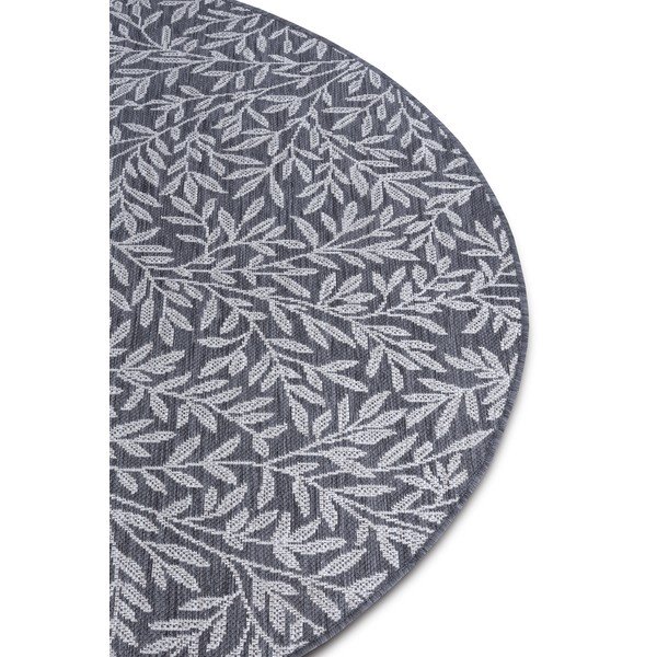 Антрацит кръгъл килим ø 120 cm Twig - Hanse Home-image-4