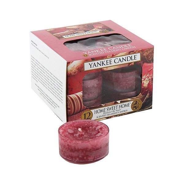 Комплект от 12 ароматни свещи Sweet Home, време на горене 4 - 6 часа - Yankee Candle